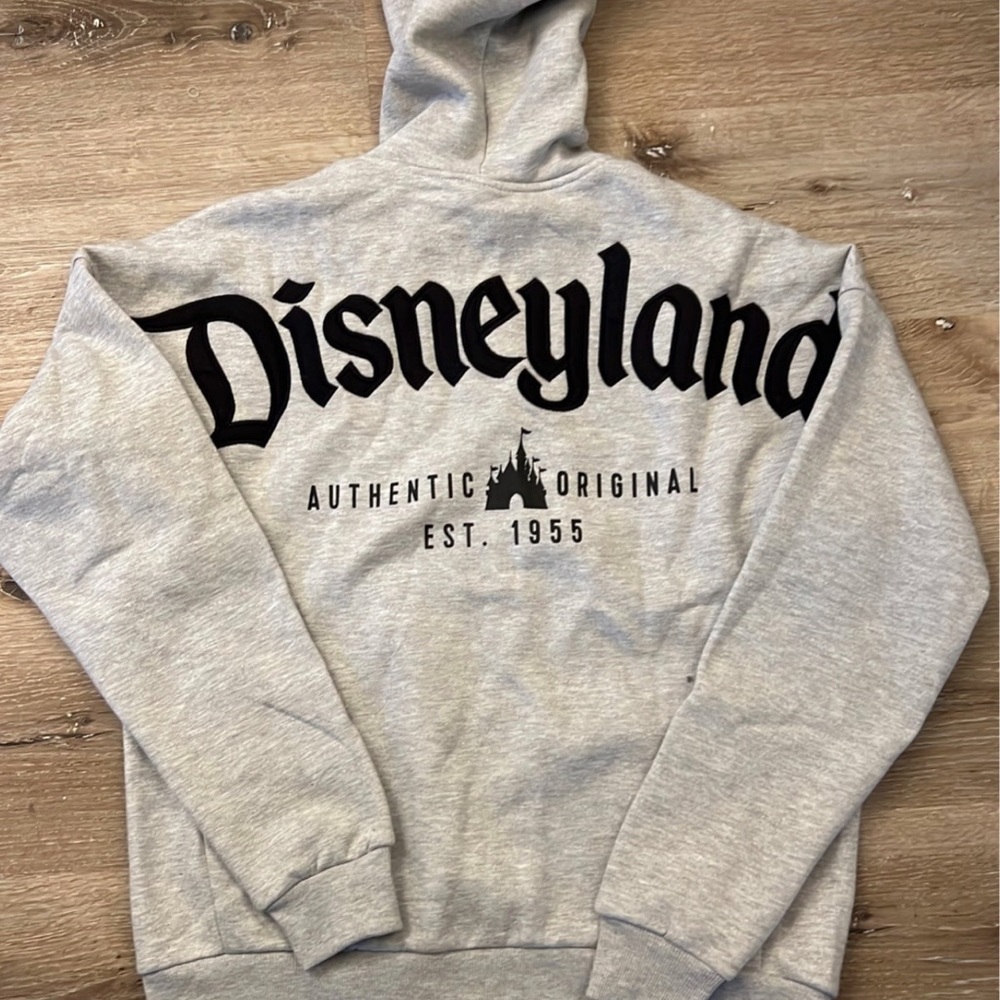 Disney Parks Disneyland Authentic Original Zip Up Hoodie